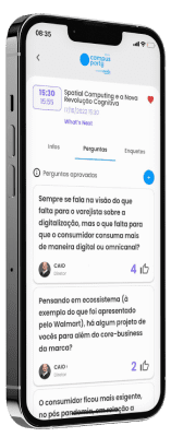 Perguntas ao vivo